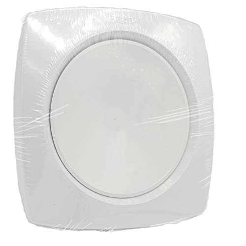 La Ventilation VLV175B regulierbares Belüftungsventil von Luftzufuhr Maße: 175 x 175 mm Weiß