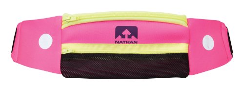 Nathan 5K Belt, Floro Fuchsia, One Size