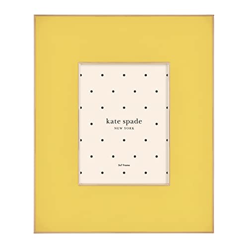 Kate Spade 5X7 Make It Pop Frame, Yellow #TOP16