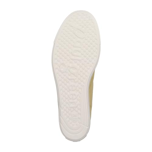 Paul Green Women's 4790-715 Suede Yellow Trainers3