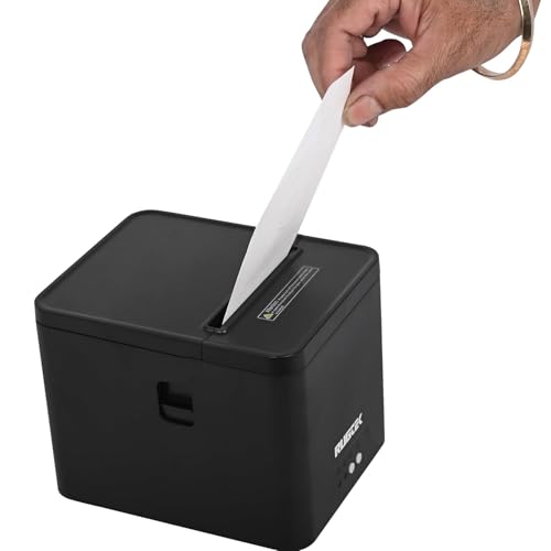 Image of Rugtek RP-82 Compact UE Thermal Receipt Printer (USB + Ethernet, 80mm, High-Speed POS Billing Printer)