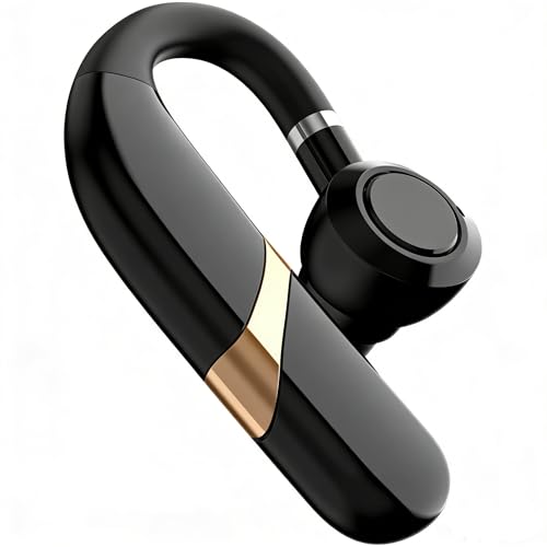 Bluetooth Headset, Wireless Earbuds, Wireless Headset with Microphone, 30 Hours of Usage time, Truck Headset,Single Earbud,Bluetooth Headphones Conversation,Long Lasting,
