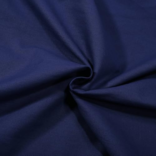 Chemise homme robe longue en lin bleu marine taille S kaftan décontracté