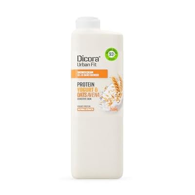 Dicora Urban Fit Gel de Baño Proteins Yogurt & Avena 750 ml | Ya disponible en tu tienda friki favorita! En mundofriki.es!