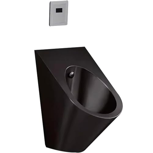 YASS Urinario Comercial de Acero Inoxidable 304 para Hombres, urinario de inducción Integrado para el hogar, Inodoro de Alta Descarga para hoteles y aeropuertos.