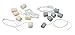 Frey Scientific Aluminum Painted Pith Ball with String (Pack of 6)