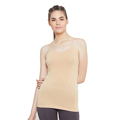 Image of OUTFLITS Women's Ladies Cotton Innerwear Camisole Slip (LIC01B)