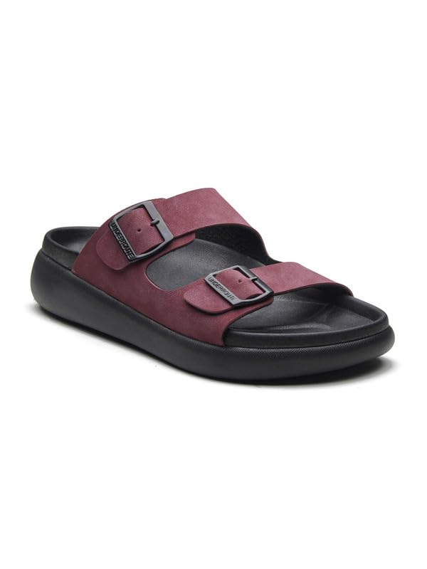 Image of UNDERROUTE mens Underroute Urgh 03 Stylish Durable Soft Footbed Synthetic Casual Sandals for Men Sandal