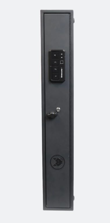 Fast Box Model 40 with Biometric Keypad - The Fast Box™ Model 40 Gun Safe is designed to deliver fast access to your firearms from under your bed, closet, RV or pickup truck.