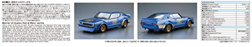 Aoshima Bunka Kyozai 1/24 Nissan KPGC110 Phantom Kenmeri Racing miniatura 6