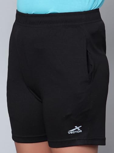 Image of Vector X OKS-217 Kids Polyester Multipurpose Dry-Touch Shorts Combo Set