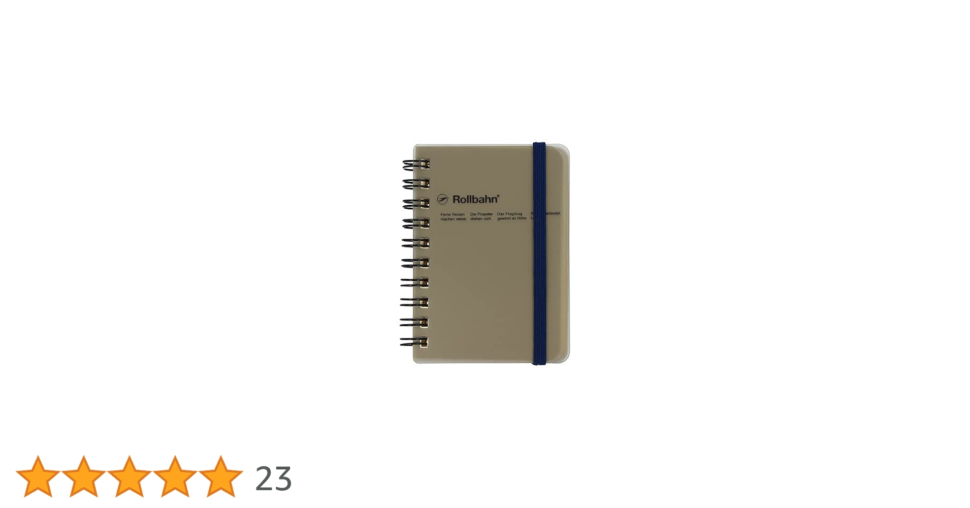 ロルバーンrollbahn ミニ　クリアグレー ロルバーンrollbahn ミニ クリア グレー ロルバーンダイアリー