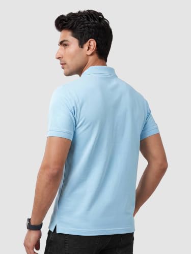 Image of Beyoung Imported Poly Regular Fit Solid Polo Tshirt for Men | Collar Tshirt | Half Sleeves | Solid Casual T-Shirt