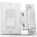 Z-Wave Plus Smart Dimmer Light Switch 3 Way | Built-in Z-Wave Repeater | Works with Existing Regular 3-Way Switch, Zwave Hub Required, Works with SmartThings, Wink, Alexa (ZW31)