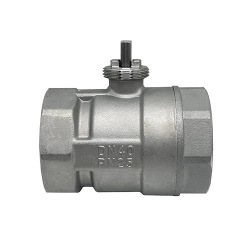 Válvula de bola motorizada DN40 de acero inoxidable para automatizar tuberías sin esfuerzo 2