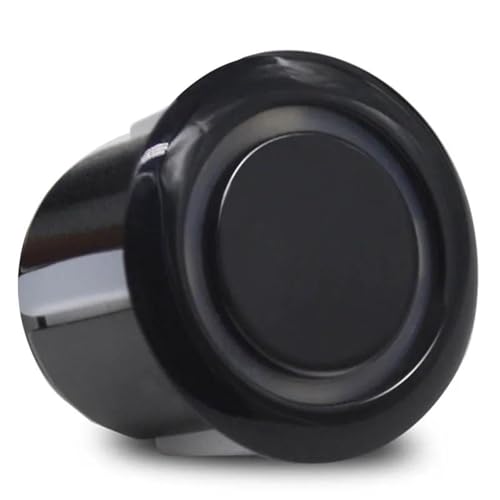 PDC Control Distancia Sensor Sensor De Aparcamiento 22 Mm Sensor Radar Marcha Atrás Para Aparcamiento Coche Radar Marcha Atrás Para Coche Detector Radar Para Coche Coche PDC Sensor Aparcamiento(Black)