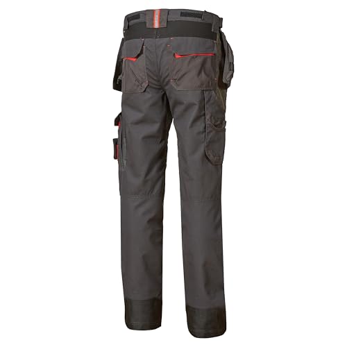 U-Power Race, Pantaloni Multitasche Con Inserti Ad Alta Visibilità E In Tessuto Antiabrasivo, Ginocchiera Ergonomica (64) - 3
