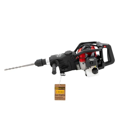 HANBENYTEX 32.6CC 2-Stroke Gas Demolition Jack Hammer