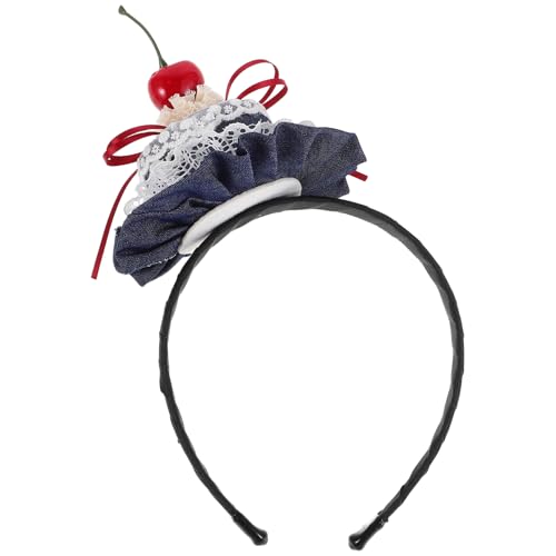 Diadema de cumpleaños de plástico portátil para tocado infantil de fiesta