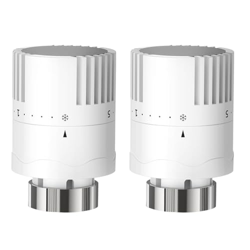 Válvula de control de temperatura, sistema M30 x 1.5, válvula termostática de radiador estándar, válvula de radiador automática de repuesto de cabezal fijo, válvula termostática de radiador para