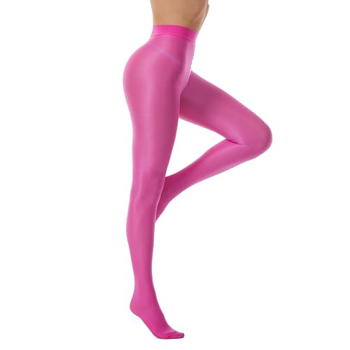 Image of Frola Shaping Tights for Women 70D Shimmery Pantyhose for Dance Ballet Glitter Socks