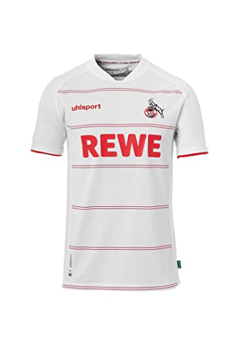 uhlsport 1. FC Köln Trikot Home 2021/2022 Herren weiß/rot, S (S EU)