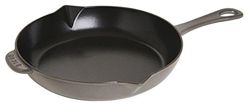 STAUB 40510 – 616 – 0 – Sartén con Mango de Hierro Fundido, Hierro Fundido, Gris,...