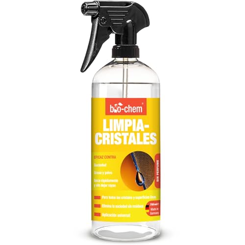 Bio-Chem - Limpiador cristales y superficies acristaladas 750 ml - productos y accesorios para la limpieza de superficies de vidrio, espejos, ventanas, automóviles