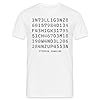 Intelligenz ist die Abigkeit Sich dem Wandel anzupassen | Stephen Hawking Saying Men's T-Shirt, White, M #2