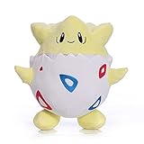 Tamaño: Altura 20cm. Lindo Anime Bulbasaur Eevee Squirtle Charmander Snorlax Mewtwo Juguete de Peluche Personaje de Dibujos Animados Muñeca de Peluche para niños Regalos Togepi 20 cm