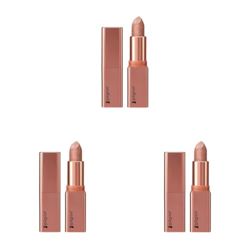Image of Pilgrim Glitter Lipstick For Women 4.2gm | Dubai Luxe Lifestyle - The Khalifa Shade | Lipstick Infused with Vitamin E & Olive Oil | Glitter Formula With Matte Finish | Non Drying | All Skin Types