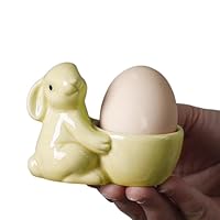 Porte-œufs De Pâques Créatif En Céramique, Coquetier En Forme De Lapin
