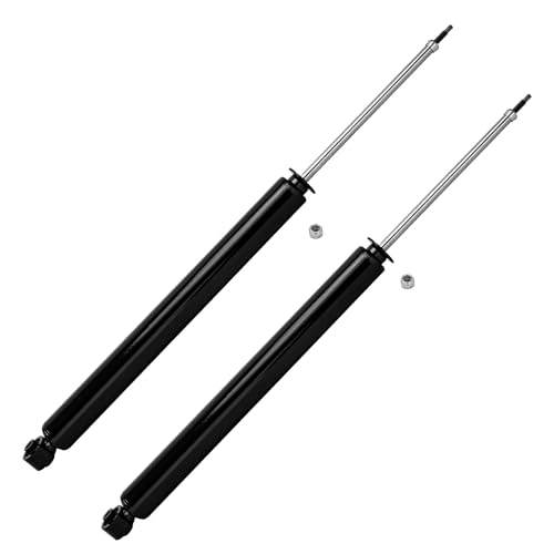 Image of Detroit Axle - Front Struts & Rear Shock Absorbers Kit for 2013-2018 Ford Focus Electric S SE Titanium 2014 2015 2016 2017 Front Struts w /Coil Springs Assembly Rear Shock Absorbers Replacement Set