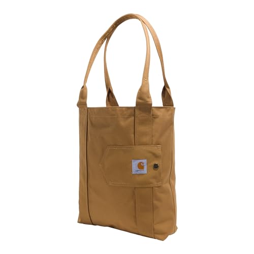 Carhartt Bolsa de mano vertical abierta, duradera y resistente al agua