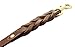 Kingston Leather Braided Dog Leash with Leather Padded Handle