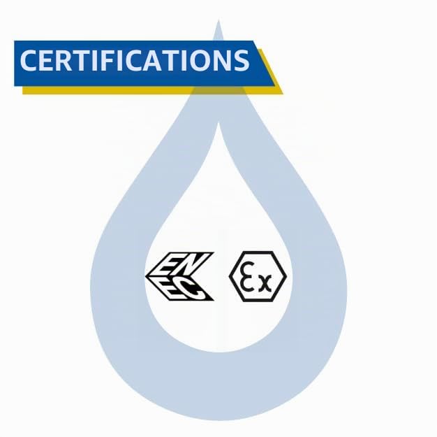 Interrupteur à Flotteur KEY, Press Control Capteur de Niveau d’Eau pour Pompe avec Contrepoids, pour Eau Claire et Eau Usée, Détecteur d’Inondation, Made in Italy (câble 3 m)