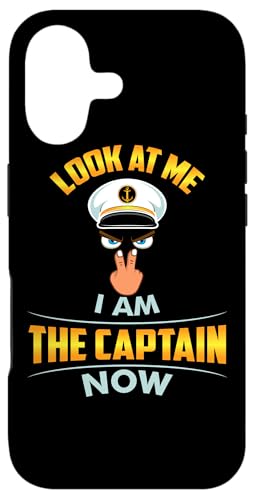 Look At Me I Am The Captain Now Cap Eyes Two Finger Ship �X�}�z�P�[�X iPhone 17 �p