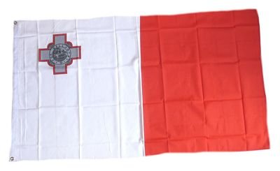 Preisvergleich Produktbild Fahne / Flagge Malta NEU 90 x 150 cm Flaggen