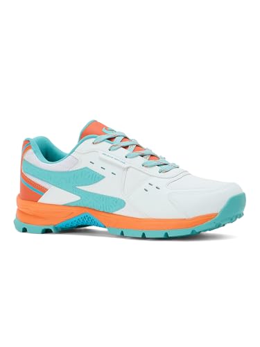 Image of SG Club EVO Cricket Footwear - Breathable PU Mesh, EVA Midsole, Stable Midfoot Support | Stud Shoes