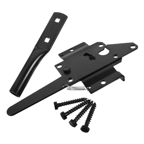 Loquet de portail de jardin et charnières robustes DOITOOL pour clôture en bois