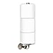 Industrial Pipe Design Triple Toilet Paper Storage/Single Kitchen Towel Holder - Satin Nickel