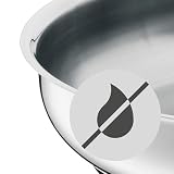 WMF Profi Poêle 24 cm Induction, poêle en acier inoxydable non revêtue, acier inoxydable Cromargan, allant au four - 9