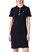 Produktbild Tommy Hilfiger Damen Polokleid 1985 Slim Pique Slim Fit, Blau (Desert Sky), XS