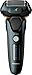 Panasonic ARC5 Luxury 5-Blade Mne's Electric Shaver (ES-LV97-K) Bundle Including: Clean and Charge Station, Panasonic ER389K Rechargeable Beard and Mustache Trimmer, Fiber Cloth, Case for Shaver, More