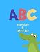 Produktbild ABC malen und schneiden: Buchstaben und Zahlen ausmalen und schneiden üben