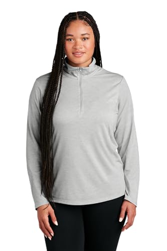 SPORT-TEK PosiCharge Tri-Blend Wicking 1/4-Zip Pullover ST4074