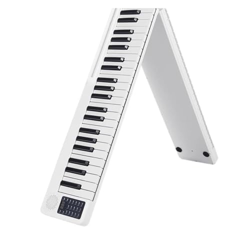 Électronique clavier Piano Piano Numérique Pliable À 88 Touches, Multifonctionnel, Clavier Électronique Portable, Instrument Pour Étudiants En Piano (Color : White) - Les Beatles, Paul McCartney, John Lennon, RIngo Starr, George Harrison Électronique clavier Piano Piano Numérique Pliable À 88 Touches, Multifonctionnel, Clavier Électronique Portable, Instrument Pour Étudiants En Piano (Color : White) – Image 3