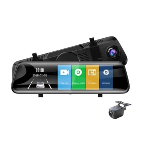 Caméra embarquée miroir double objectif pour immortaliser vos road trips en famille en Full HD