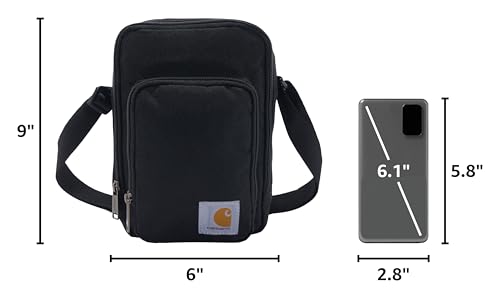 Image of Carhartt Crossbody Zip Bag, Durable, Adjustable Crossbody Bag with Zipper Closure for Men and Women