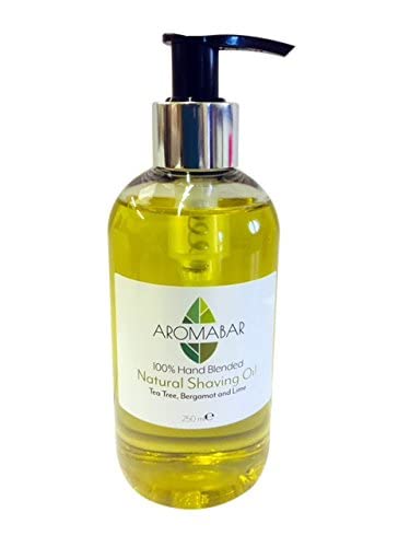 Olio da barba naturale dell'albero del tè bergamotto e lime 250 ml